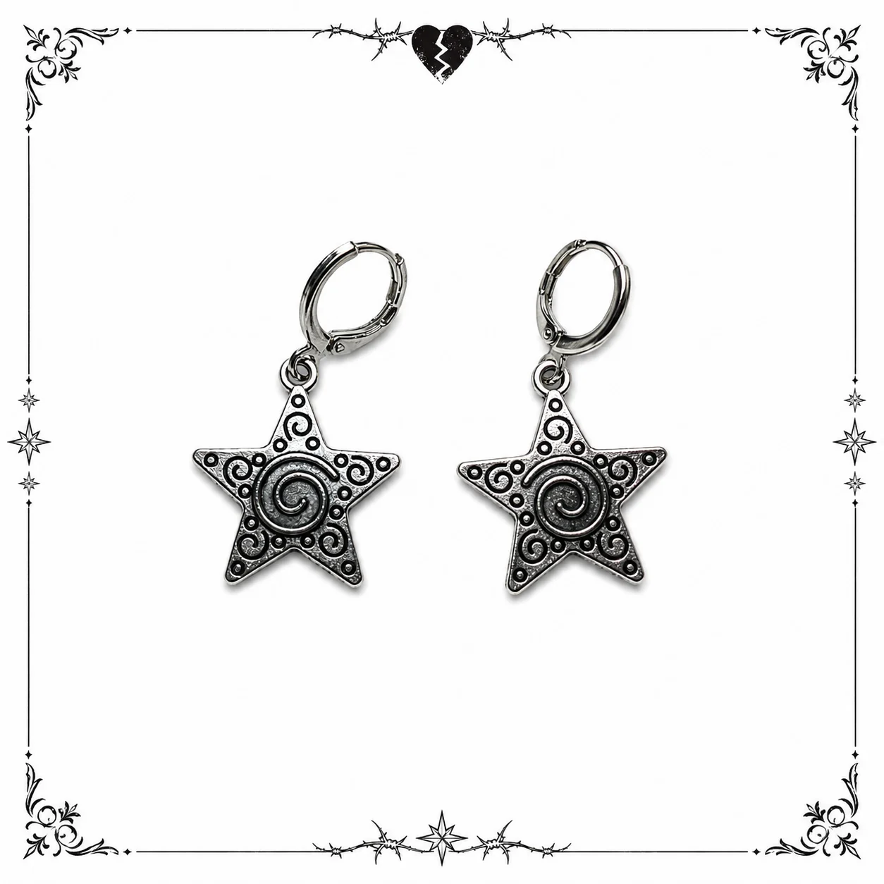 Publicación de pendientes de estrella para Kittyx Shop